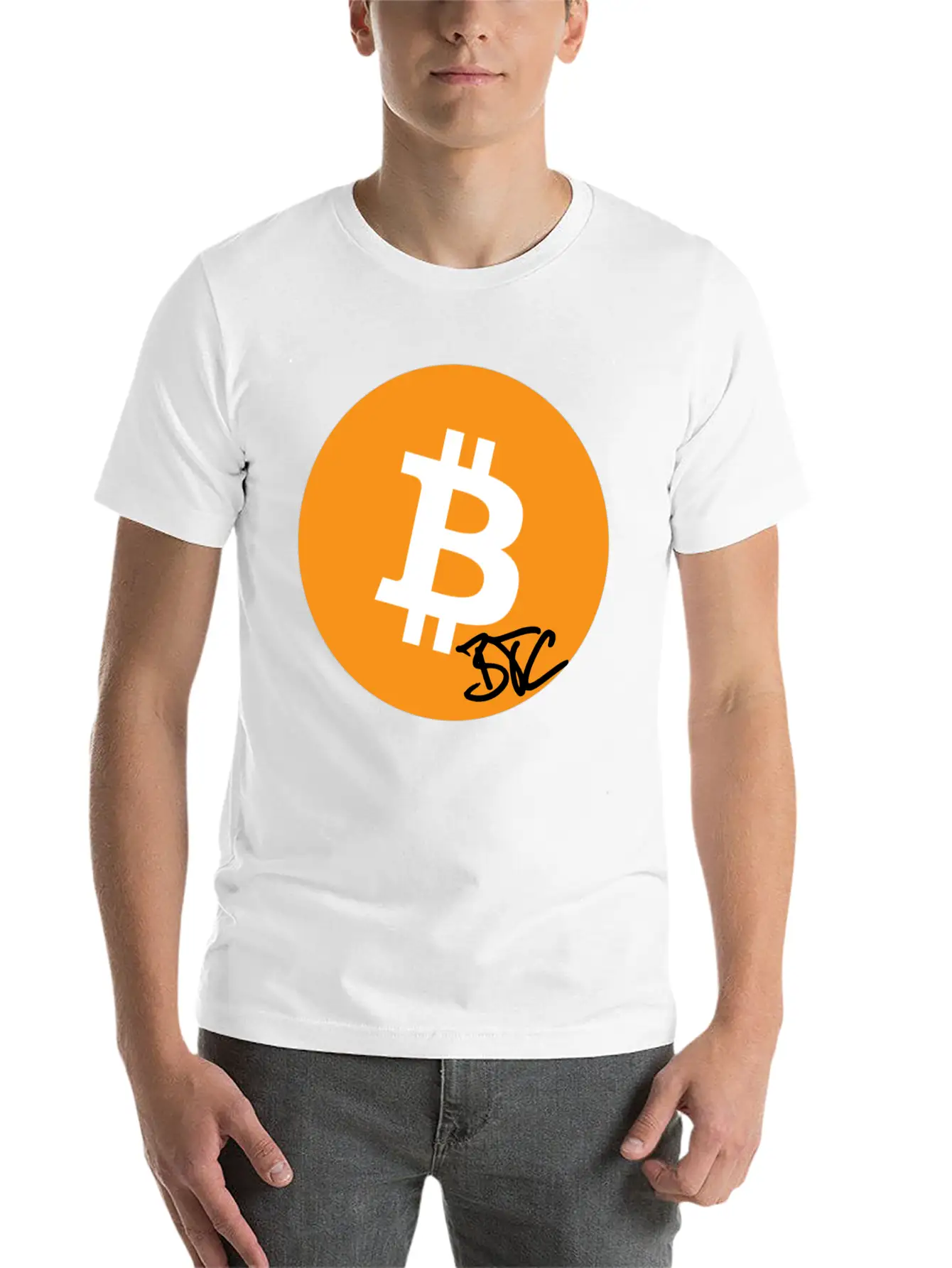 Bitcoin BTC CHART Unisex Casual T-Shirt – Clean Design For Daily Comfort