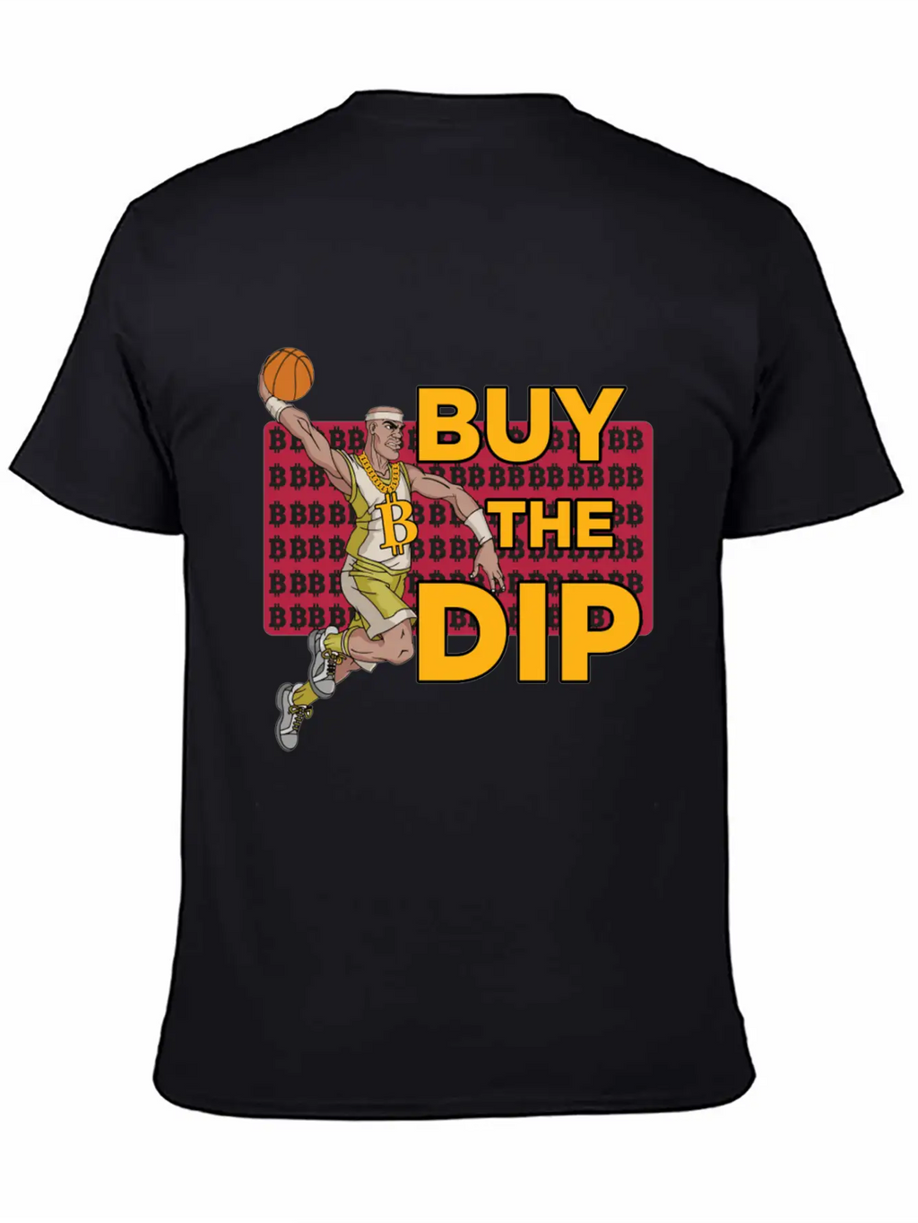 Bitcoin, Buy The Dip Unisex Casual T-Shirt – Clean Design For Daily Comfort