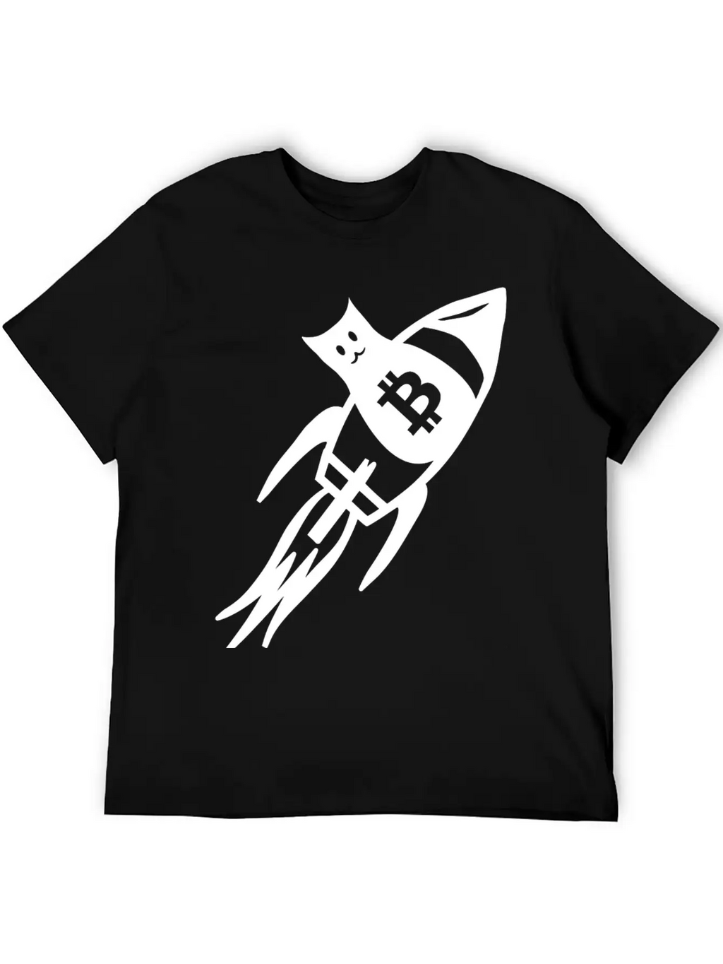 Bitcoin Cats To The Moon Classic Fit Graphic Tee For Daily Comfort – Unisex Cotton Shirt