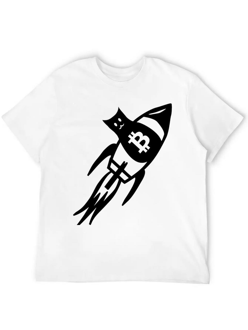Bitcoin Cats To The Moon Classic Fit Graphic Tee For Daily Comfort – Unisex Cotton Shirt