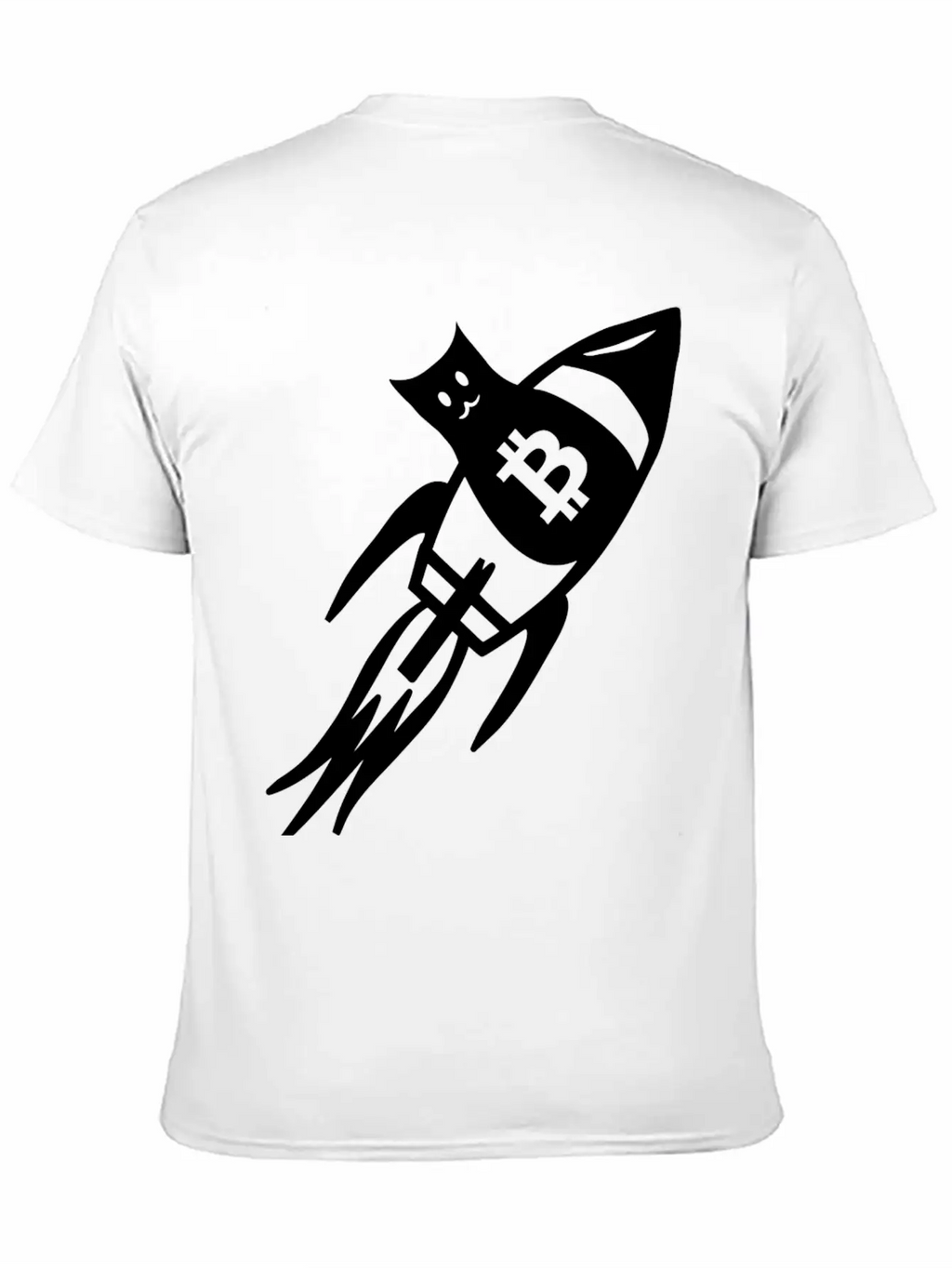 Bitcoin Cats To The Moon Classic Fit Graphic Tee For Daily Comfort – Unisex Cotton Shirt
