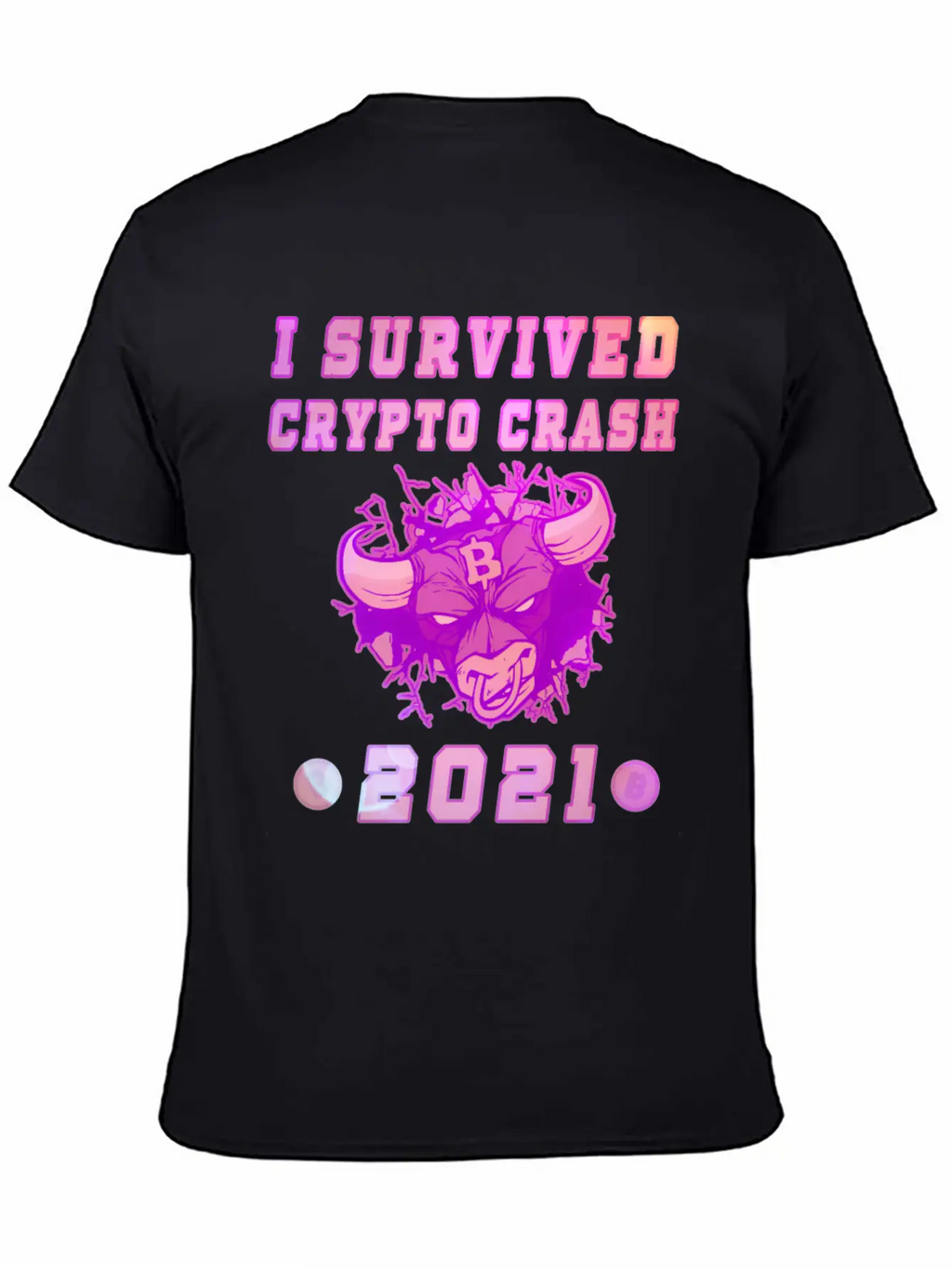 Bitcoin Crypto Bull Market Trader Unisex Casual T-Shirt – Clean Design For Daily Comfort