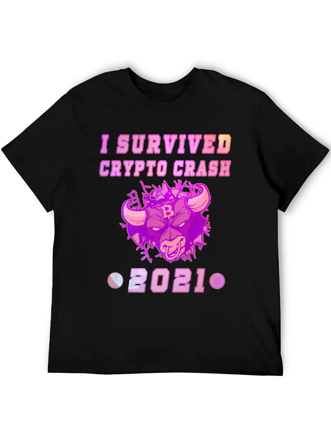 Bitcoin Crypto Bull Market Trader Unisex Casual T-Shirt – Clean Design For Daily Comfort