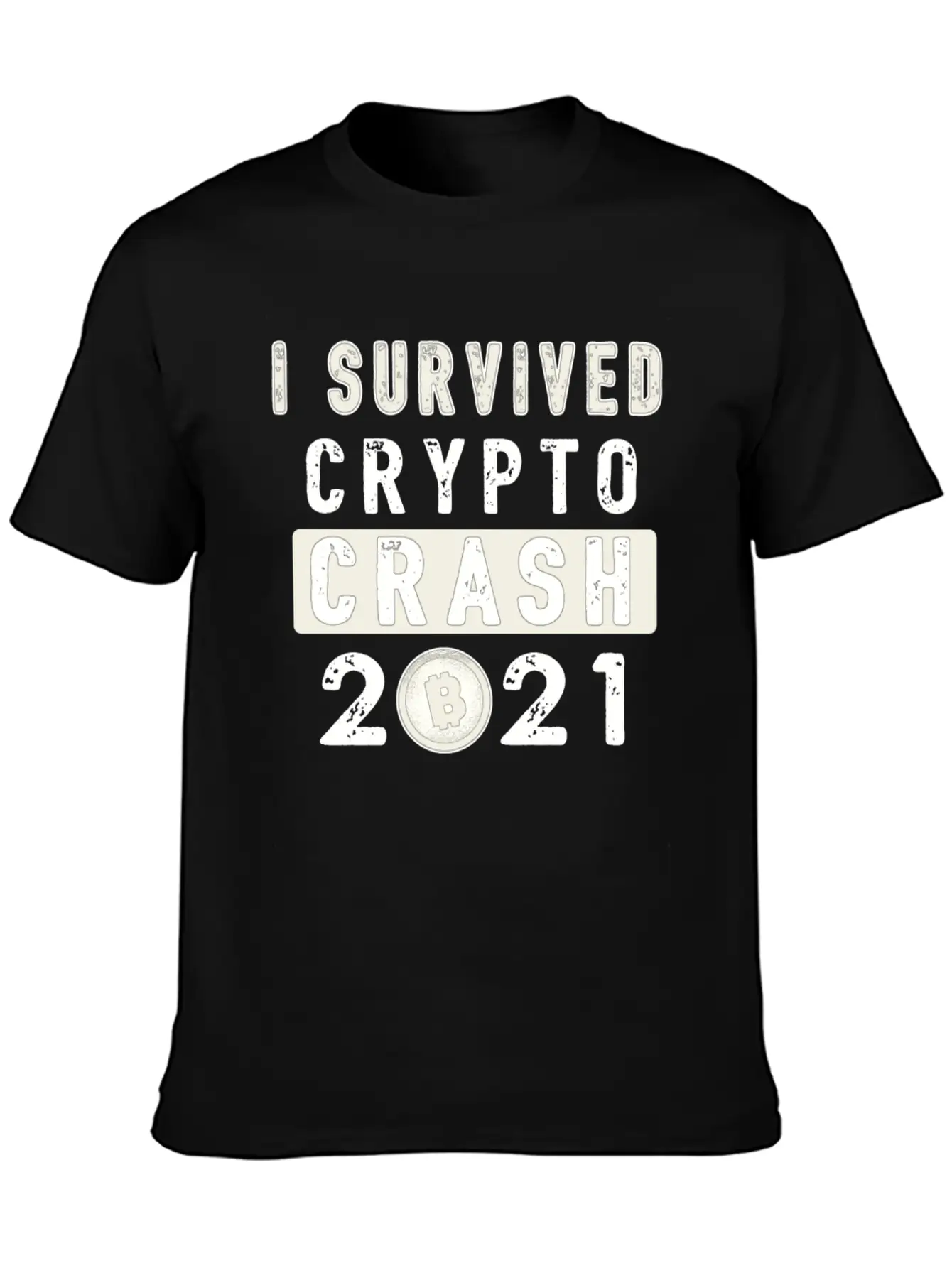 Bitcoin Crypto Crash Trader Crypto Token Unisex Casual T-Shirt – Clean Design For Daily Comfort