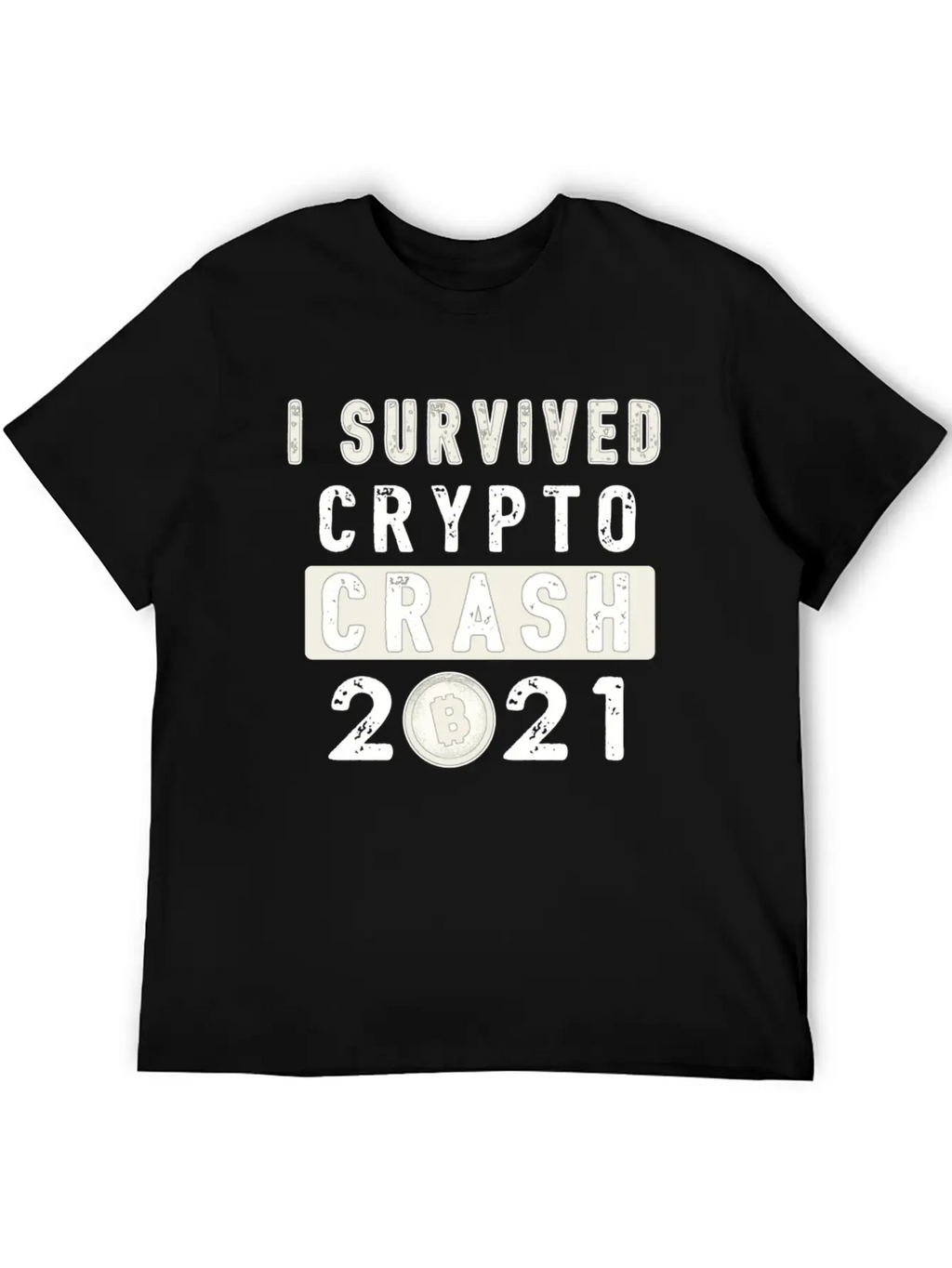 Bitcoin Crypto Crash Trader Crypto Token Unisex Casual T-Shirt – Clean Design For Daily Comfort