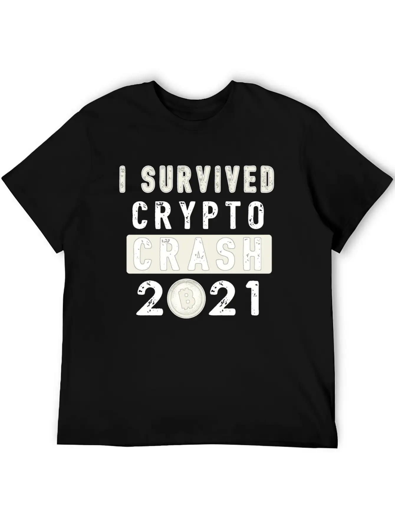 Bitcoin Crypto Crash Trader Crypto Token Unisex Casual T-Shirt – Clean Design For Daily Comfort