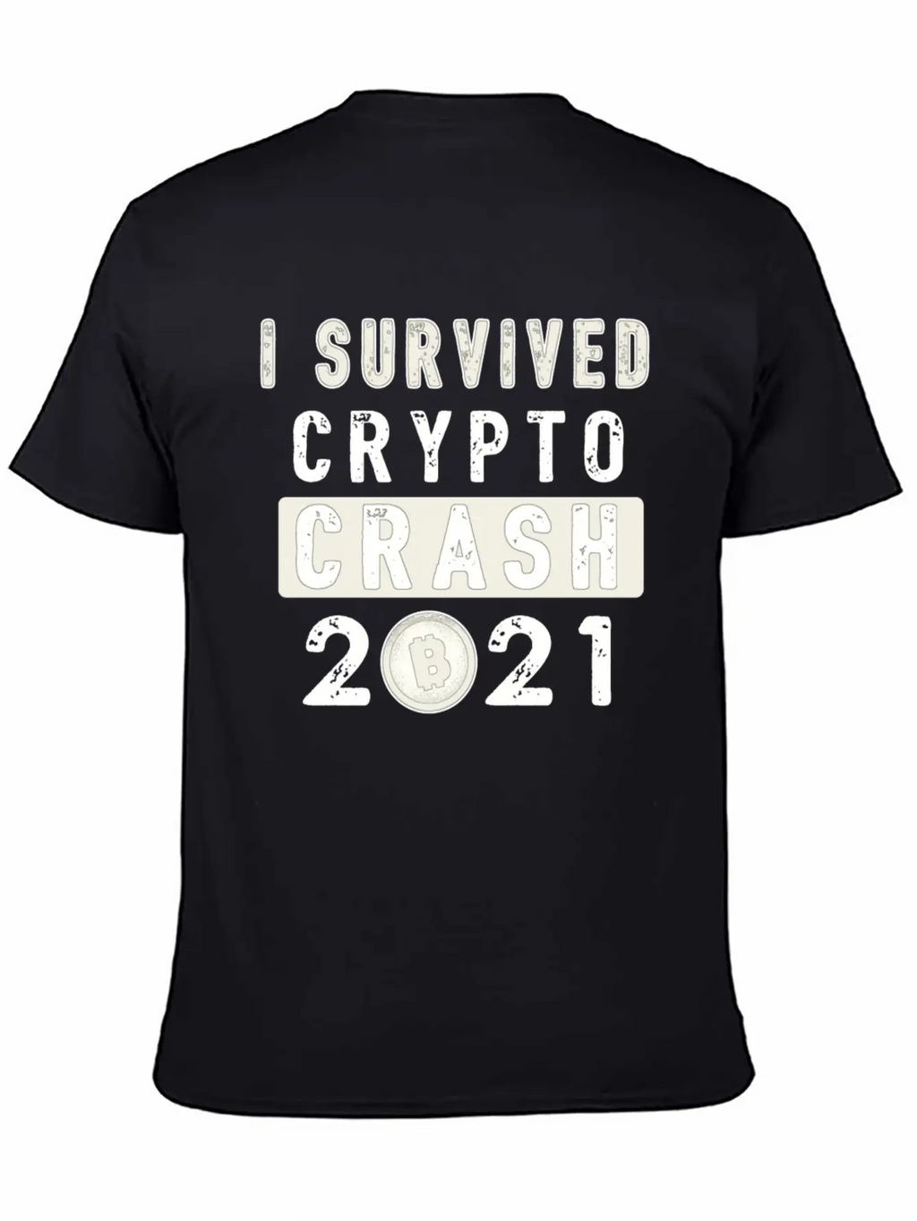 Bitcoin Crypto Crash Trader Crypto Token Unisex Casual T-Shirt – Clean Design For Daily Comfort