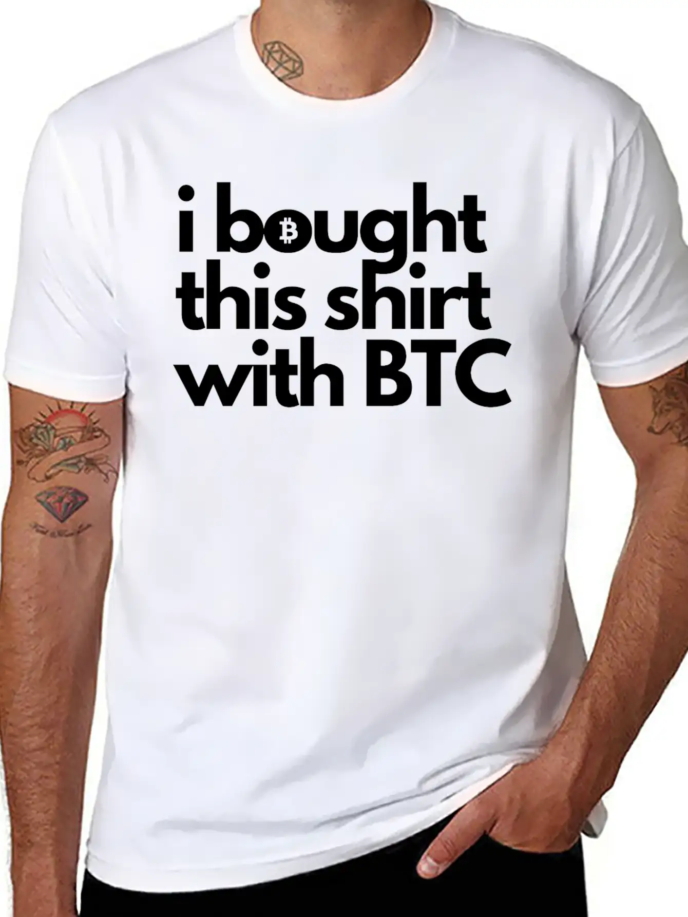 Bitcoin Crypto Currency Trader Blockchain Miner Unisex Casual T-Shirt – Clean Design For Daily Comfort