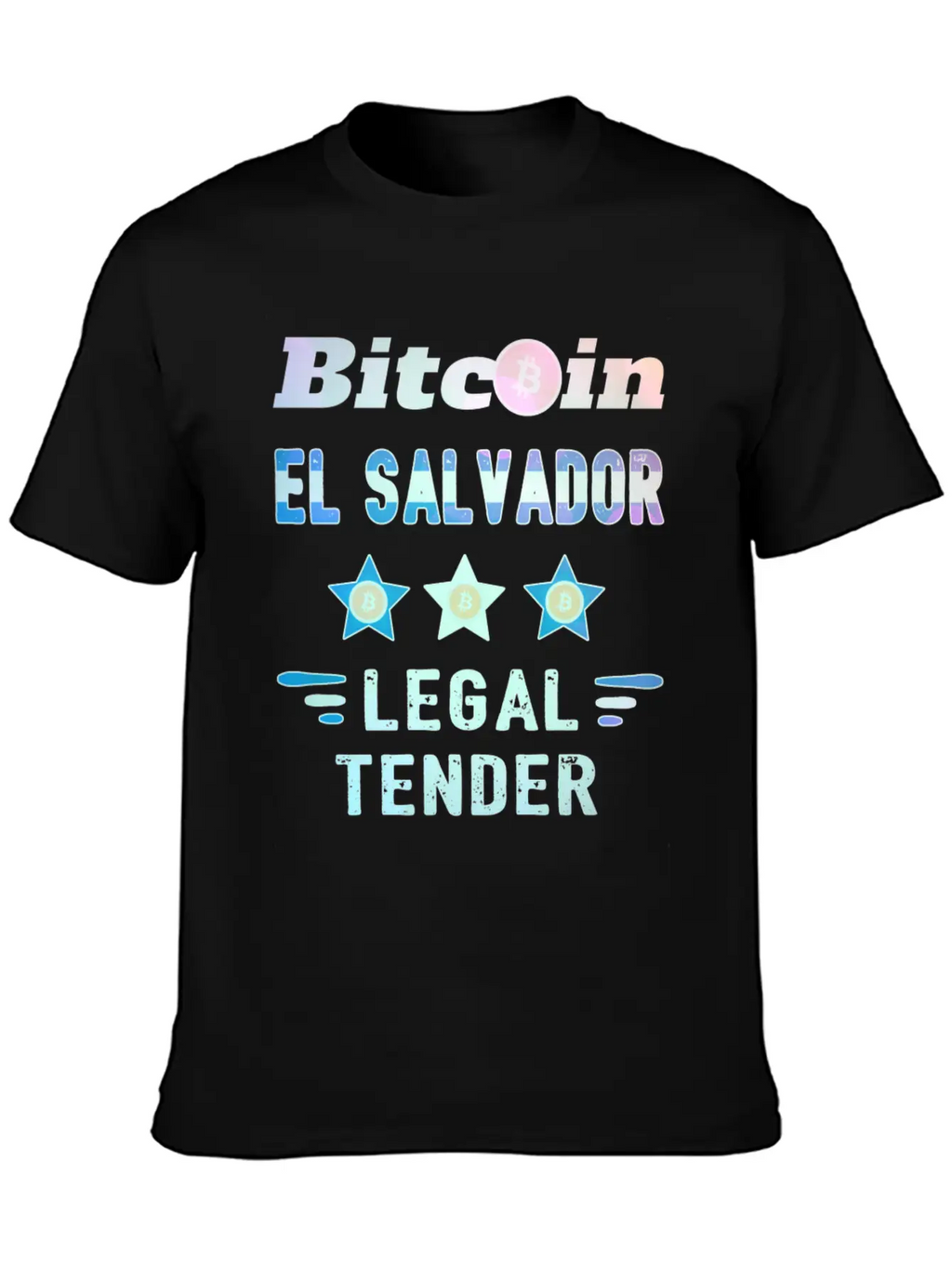 Bitcoin Crypto El Salvador Trader Unisex Short Sleeve Soft Cotton T-Shirt – Casual Everyday Wear