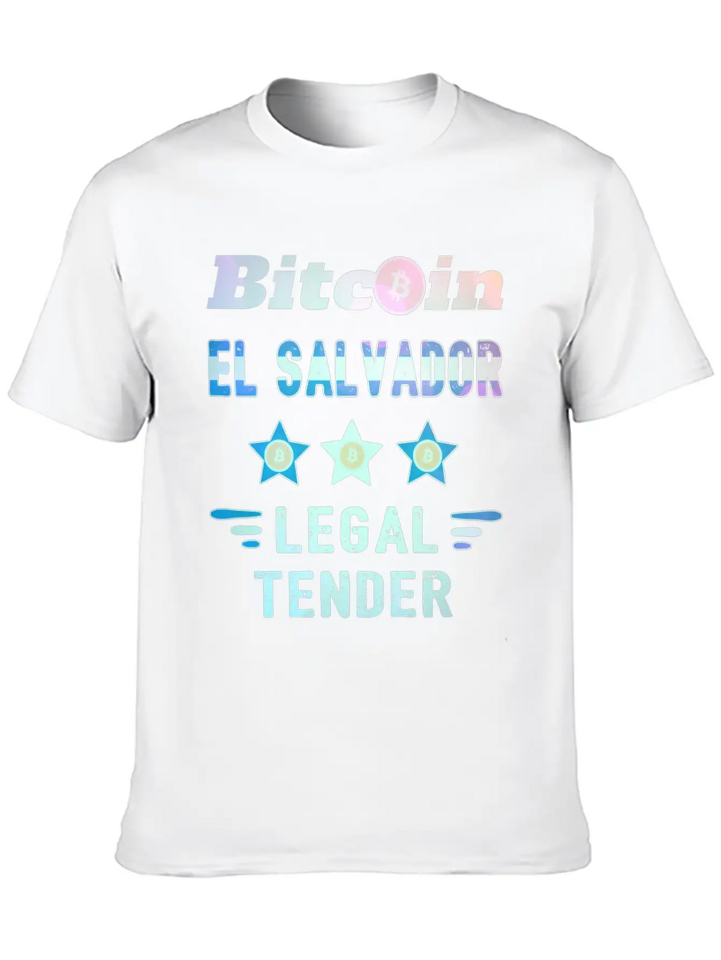 Bitcoin Crypto El Salvador Trader Unisex Short Sleeve Soft Cotton T-Shirt – Casual Everyday Wear