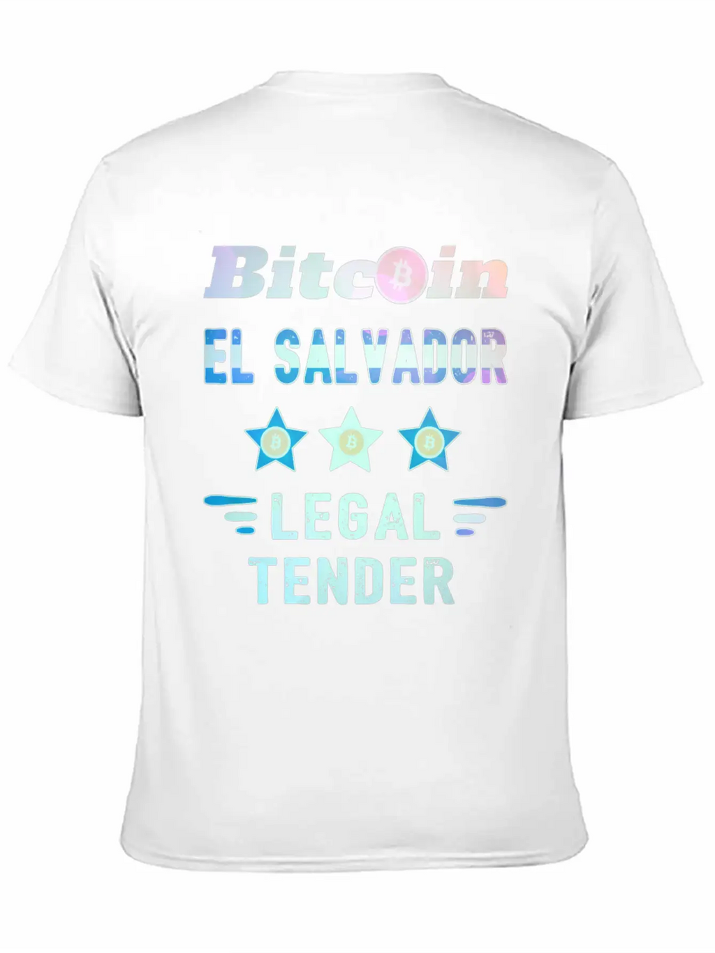 Bitcoin Crypto El Salvador Trader Unisex Short Sleeve Soft Cotton T-Shirt – Casual Everyday Wear