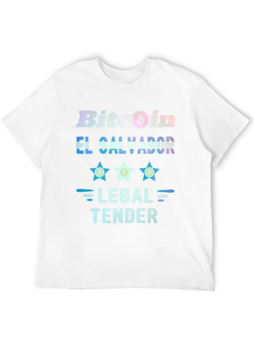Bitcoin Crypto El Salvador Trader Unisex Short Sleeve Soft Cotton T-Shirt – Casual Everyday Wear
