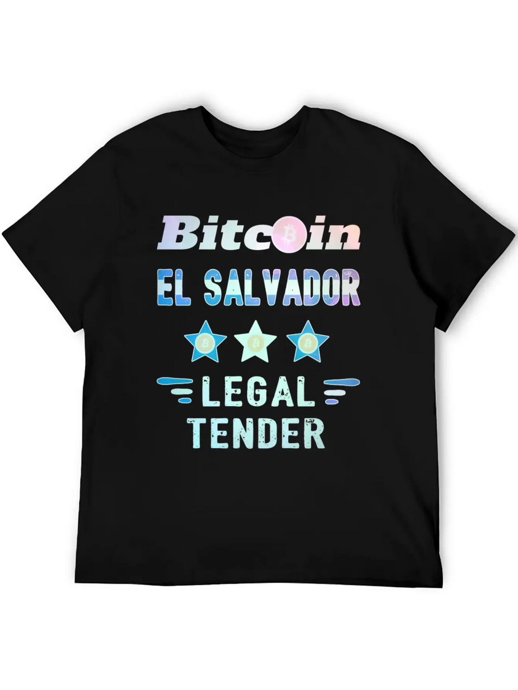 Bitcoin Crypto El Salvador Trader Unisex Short Sleeve Soft Cotton T-Shirt – Casual Everyday Wear