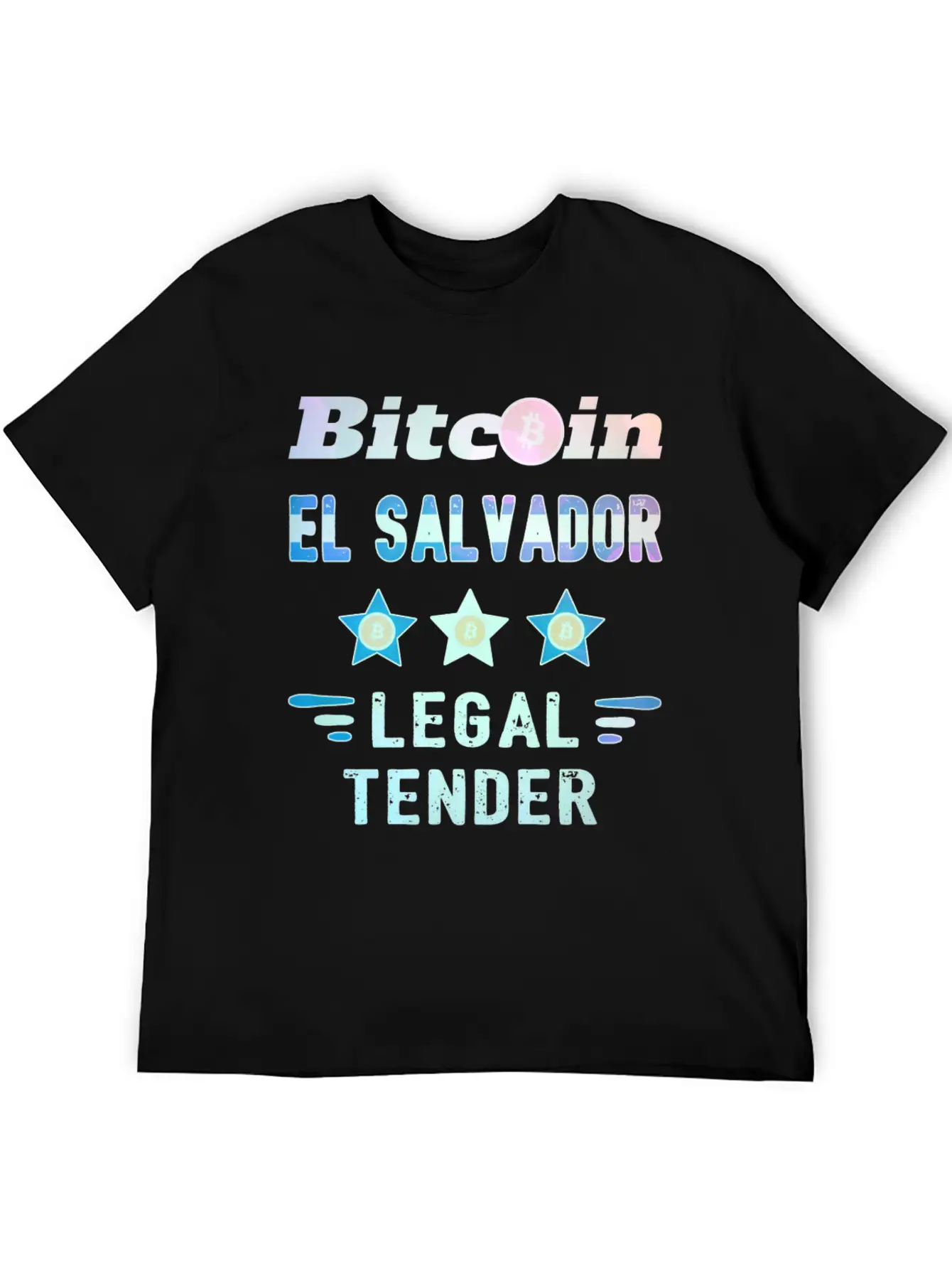 Bitcoin Crypto El Salvador Trader Unisex Short Sleeve Soft Cotton T-Shirt – Casual Everyday Wear