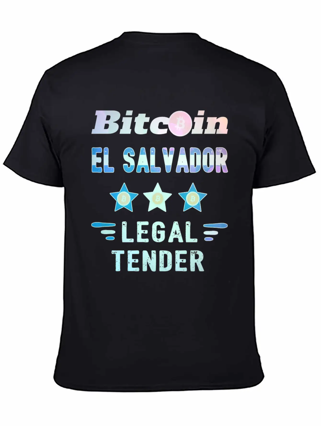 Bitcoin Crypto El Salvador Trader Unisex Short Sleeve Soft Cotton T-Shirt – Casual Everyday Wear