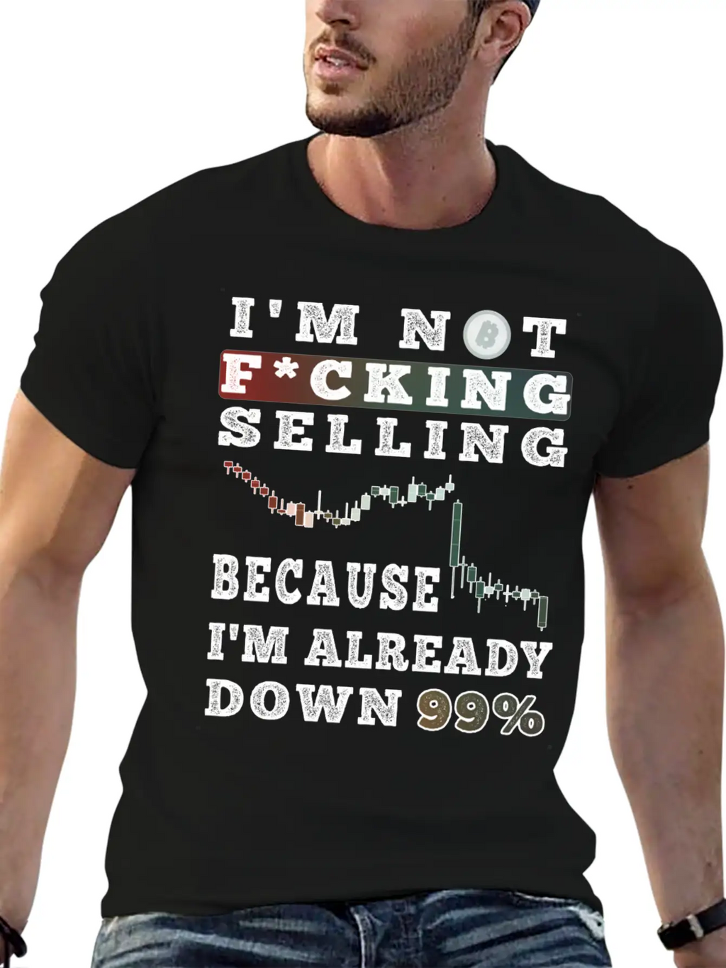 Bitcoin Crypto Father Dad Trader Crypto Breathable Soft Cotton T-Shirt – Timeless Casual Look