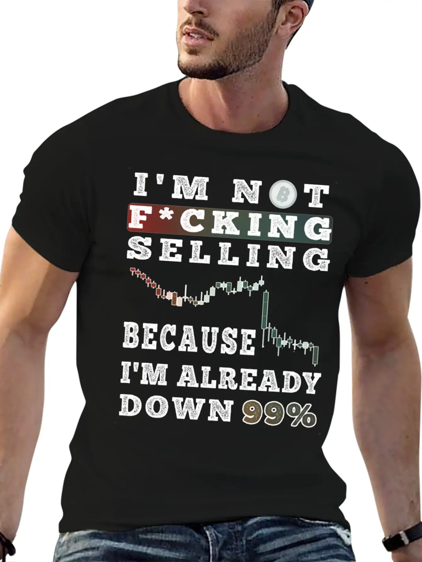 Bitcoin Crypto Father Dad Trader Crypto Breathable Soft Cotton T-Shirt – Timeless Casual Look