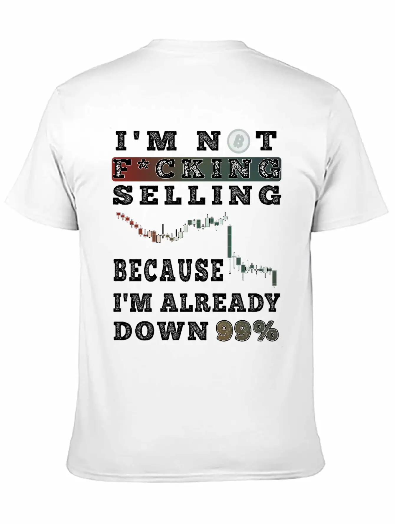 Bitcoin Crypto Father Dad Trader Crypto Breathable Soft Cotton T-Shirt – Timeless Casual Look