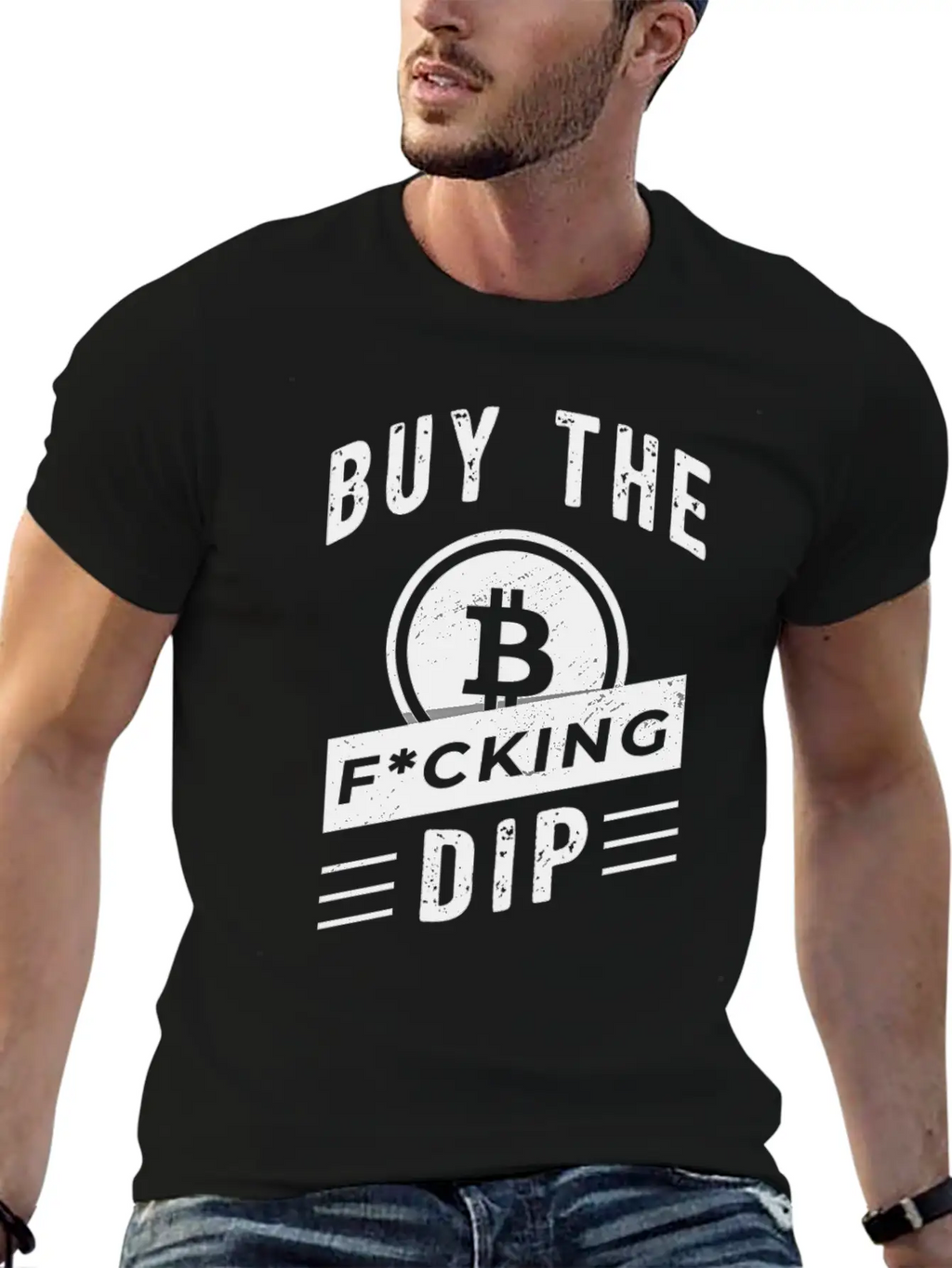 Bitcoin Crypto Father Dad Trader Crypto Ryptocoins Unisex Short Sleeve Soft Cotton T-Shirt – Casual Everyday Wear