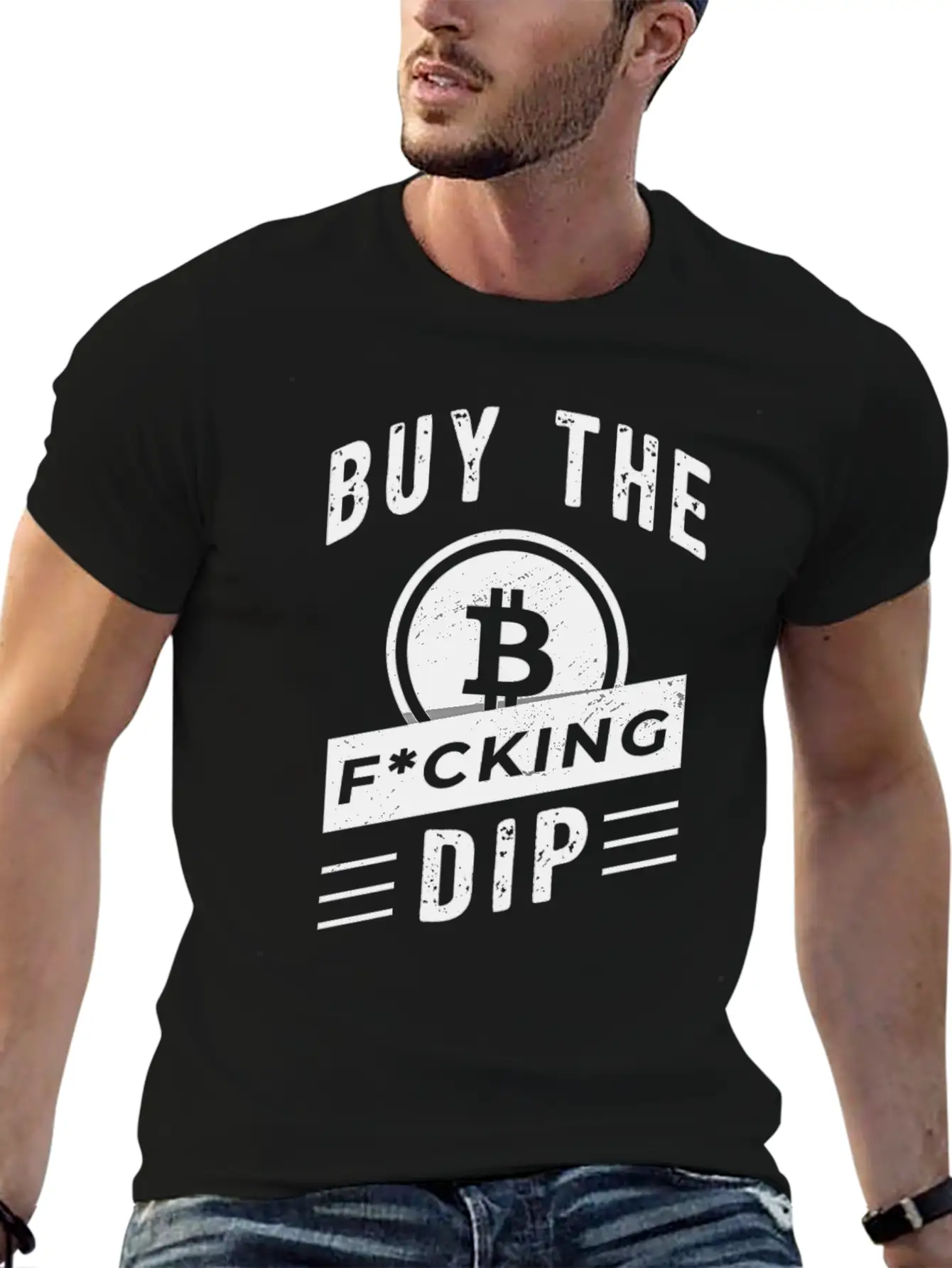 Bitcoin Crypto Father Dad Trader Crypto Ryptocoins Unisex Short Sleeve Soft Cotton T-Shirt – Casual Everyday Wear