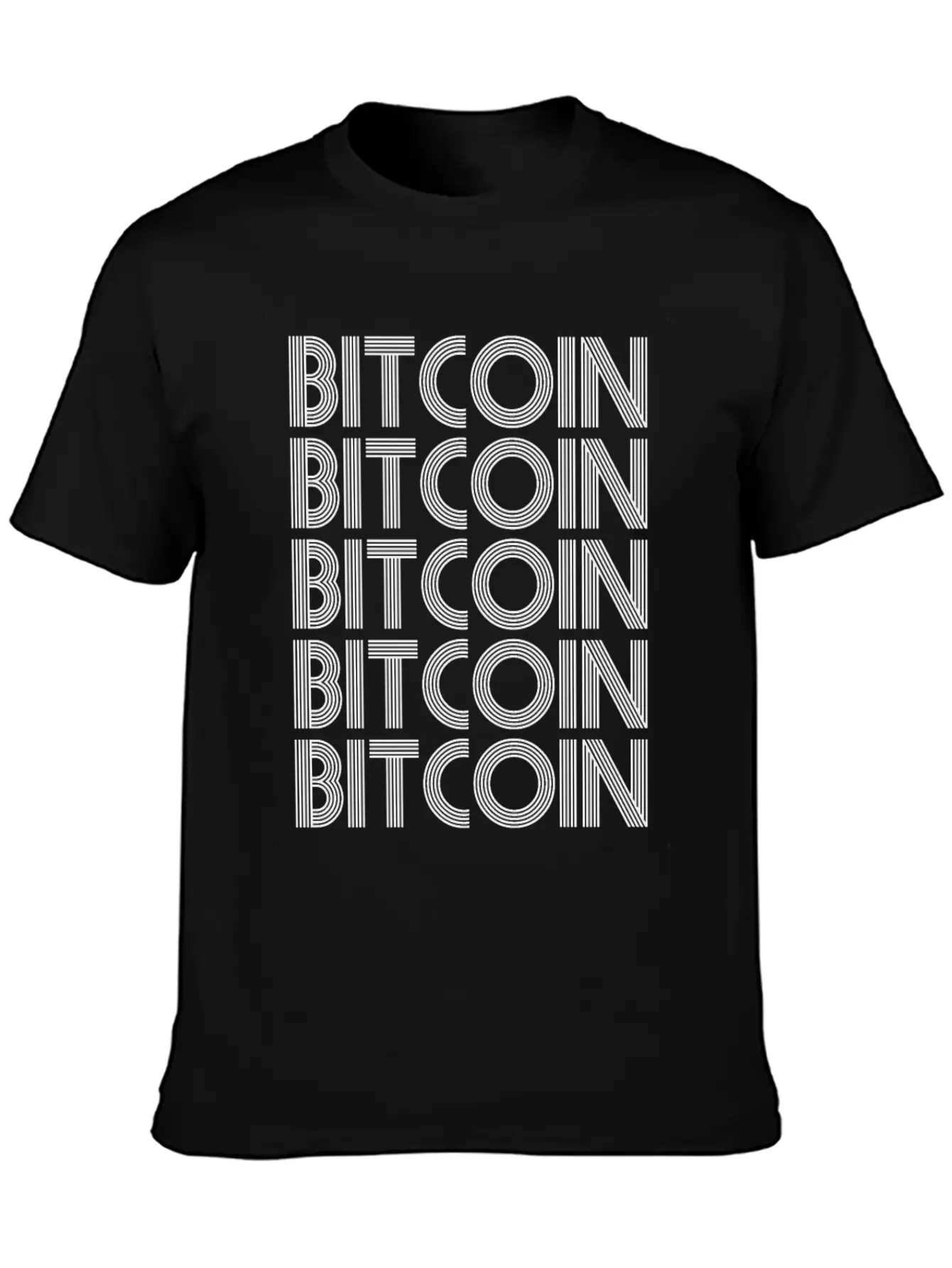 Bitcoin Cryptocurrency - Bitcoins Classic Fit Graphic Tee For Daily Comfort – Unisex Cotton Shirt