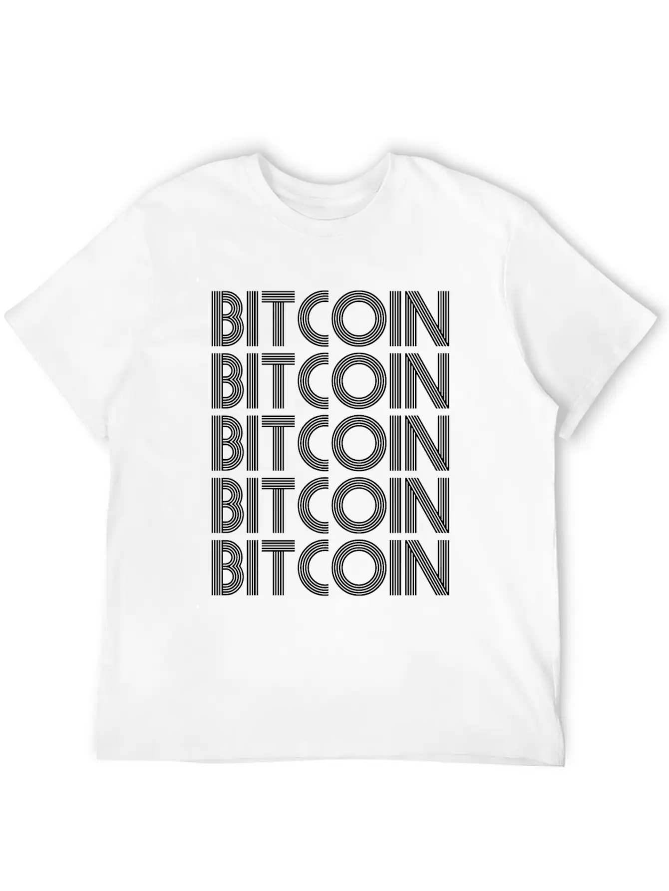 Bitcoin Cryptocurrency - Bitcoins Classic Fit Graphic Tee For Daily Comfort – Unisex Cotton Shirt