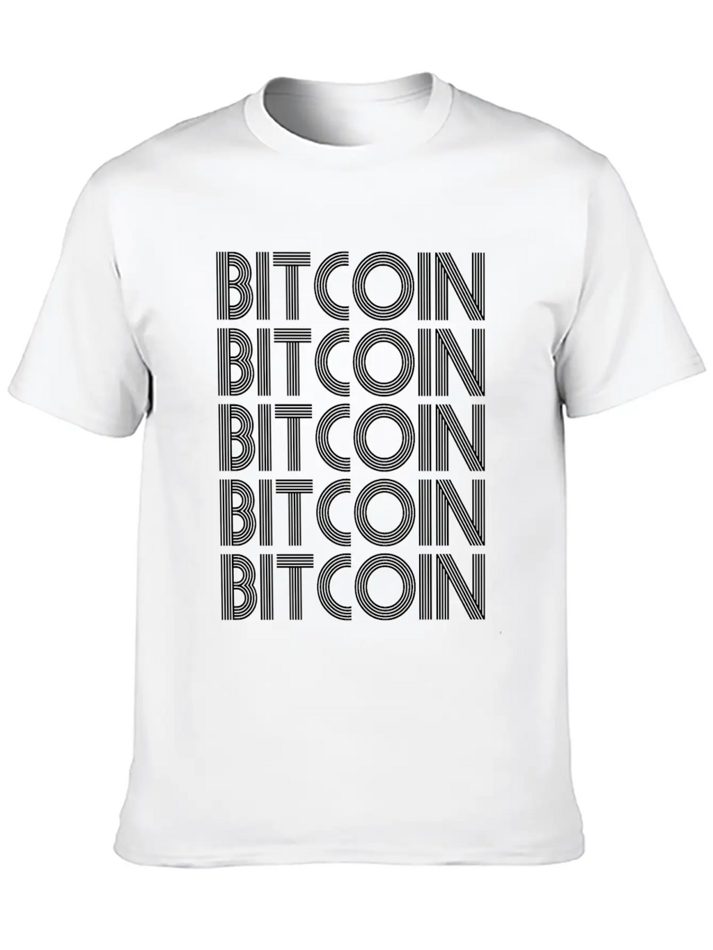 Bitcoin Cryptocurrency - Bitcoins Classic Fit Graphic Tee For Daily Comfort – Unisex Cotton Shirt