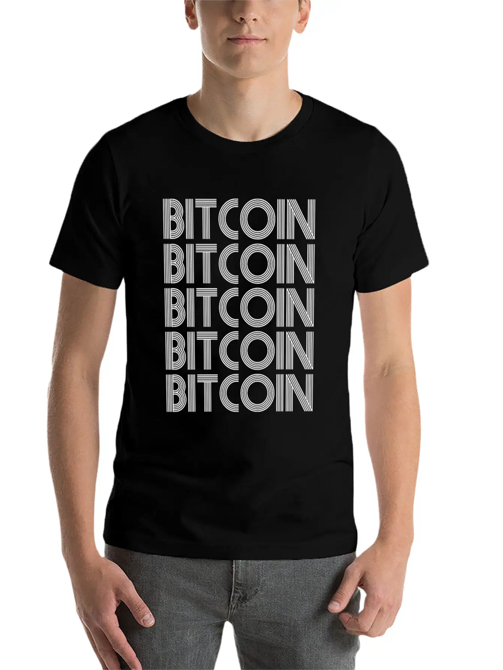 Bitcoin Cryptocurrency - Bitcoins Classic Fit Graphic Tee For Daily Comfort – Unisex Cotton Shirt