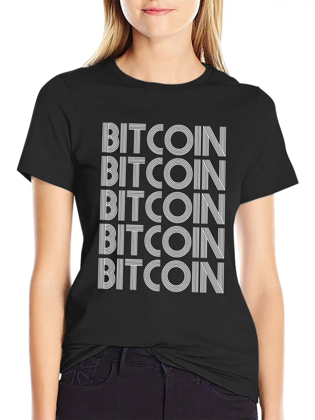 Bitcoin Cryptocurrency - Bitcoins Classic Fit Graphic Tee For Daily Comfort – Unisex Cotton Shirt