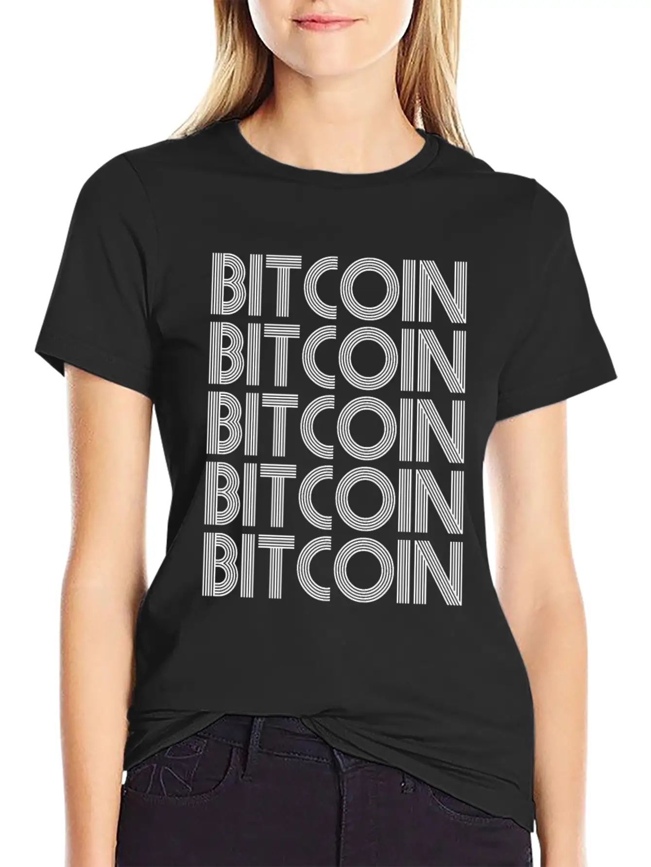 Bitcoin Cryptocurrency - Bitcoins Classic Fit Graphic Tee For Daily Comfort – Unisex Cotton Shirt