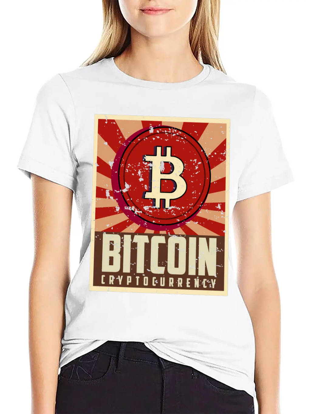 Bitcoin, Cryptocurrency, Crypto Unisex Casual T-Shirt – Clean Design For Daily Comfort