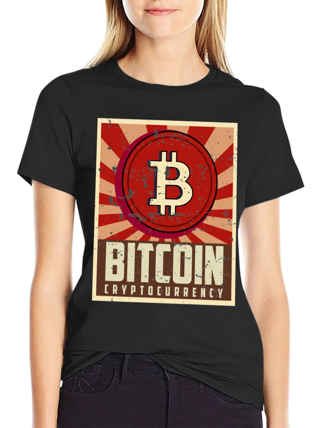 Bitcoin, Cryptocurrency, Crypto Unisex Casual T-Shirt – Clean Design For Daily Comfort