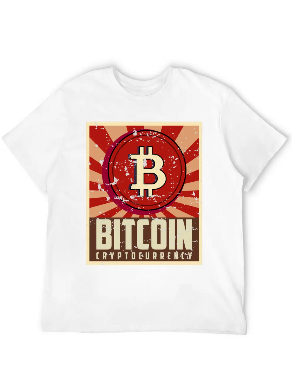 Bitcoin, Cryptocurrency, Crypto Unisex Casual T-Shirt – Clean Design For Daily Comfort