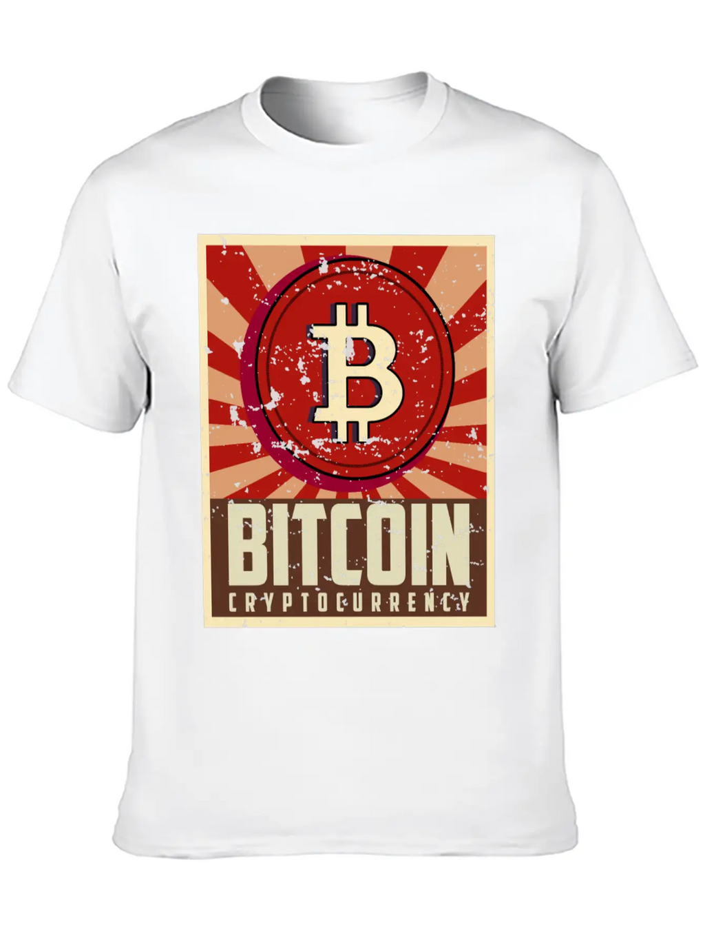 Bitcoin, Cryptocurrency, Crypto Unisex Casual T-Shirt – Clean Design For Daily Comfort