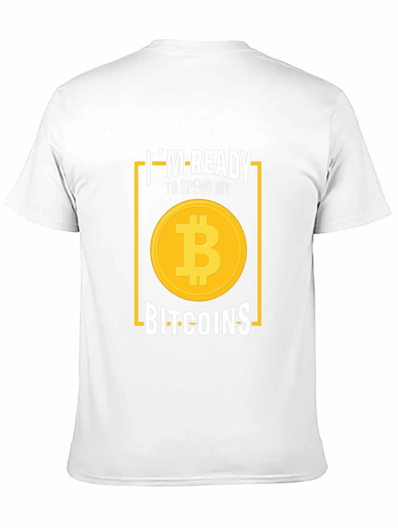 Bitcoin Cryptocurrency I Am Ready Blockchain Stylish Everyday T-Shirt – Unisex Basic Cotton Tee