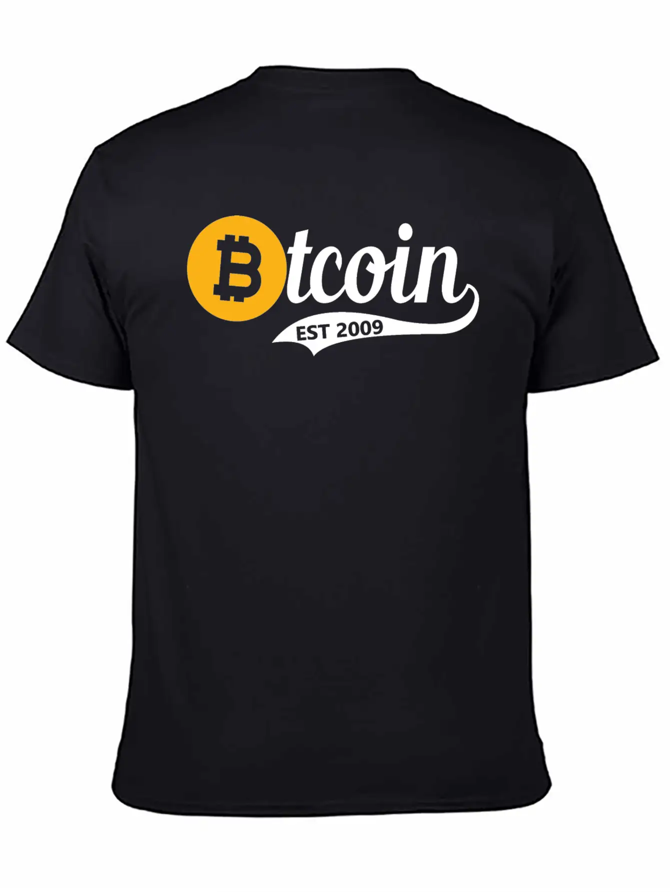 Bitcoin Est 2009 - Btc Investor Trader Crypto Gift Unisex Casual T-Shirt – Clean Design For Daily Comfort