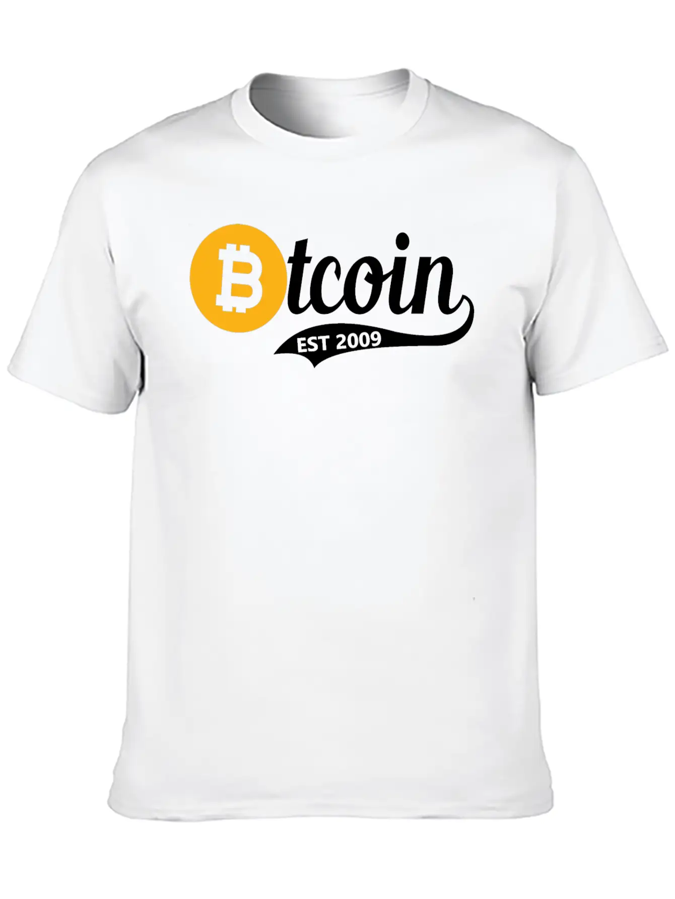 Bitcoin Est 2009 - Btc Investor Trader Crypto Gift Unisex Casual T-Shirt – Clean Design For Daily Comfort