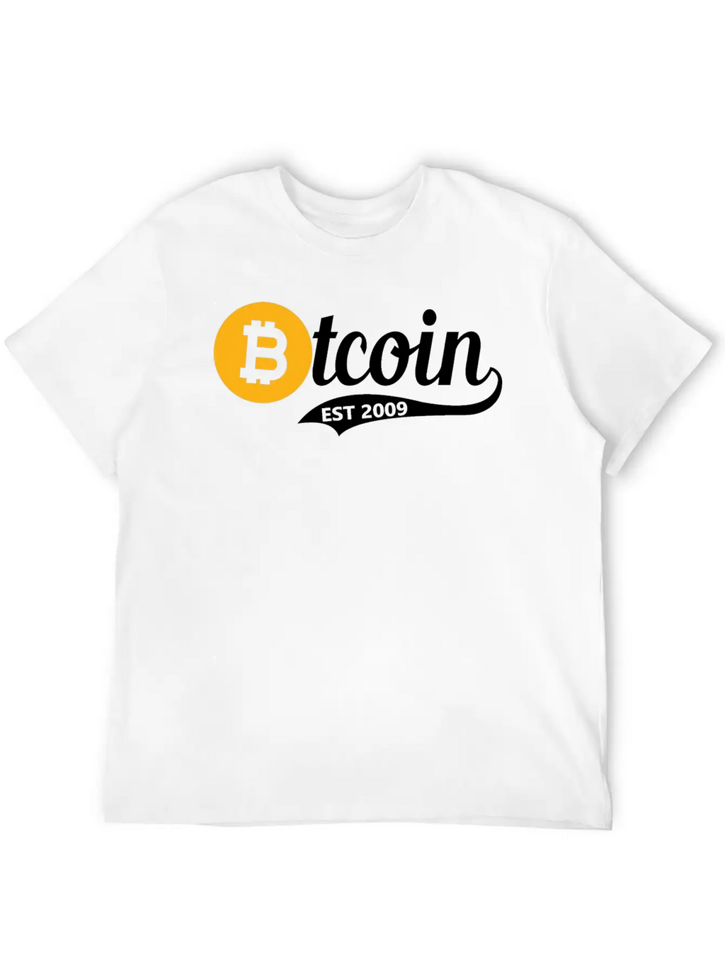 Bitcoin Est 2009 - Btc Investor Trader Crypto Gift Unisex Casual T-Shirt – Clean Design For Daily Comfort