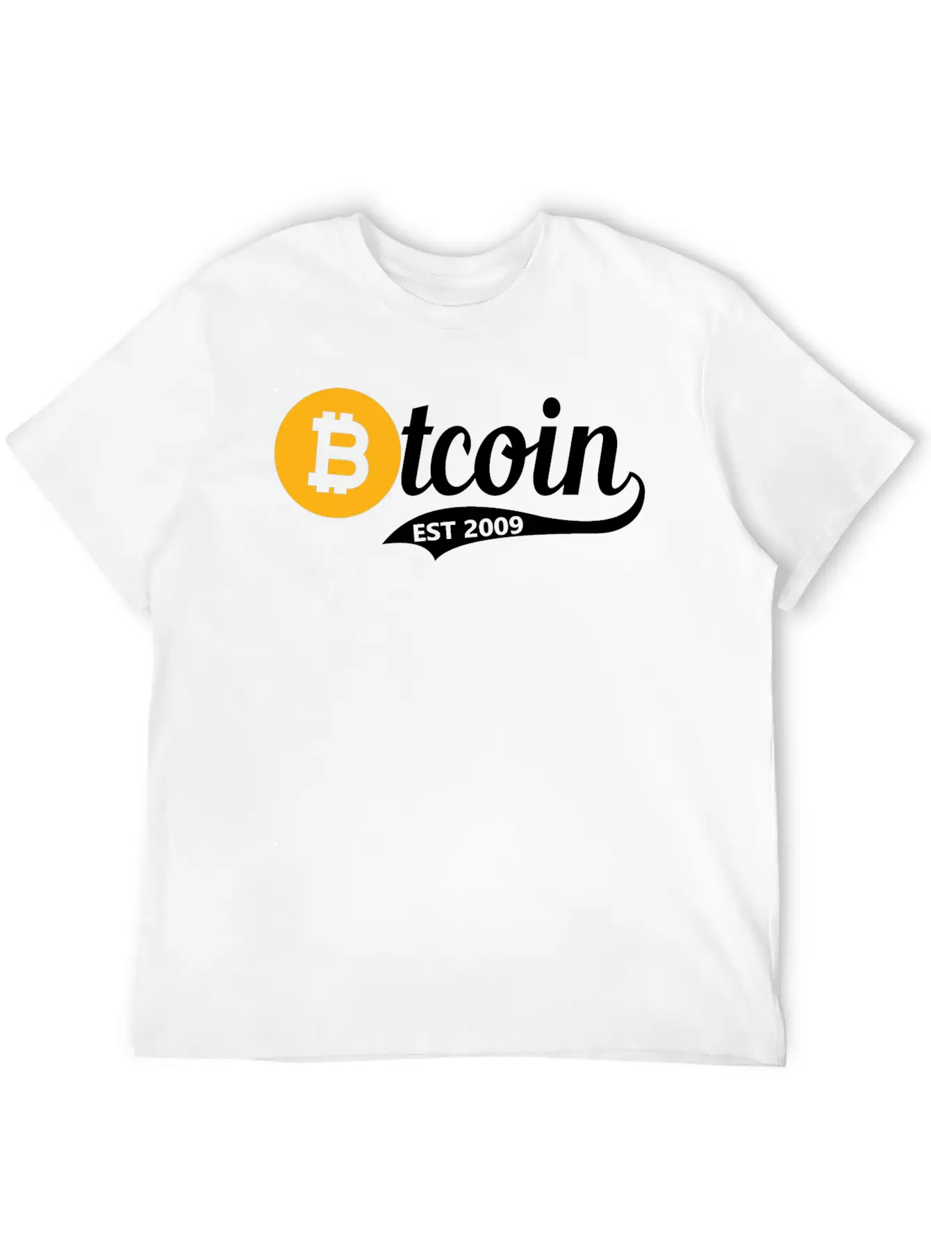 Bitcoin Est 2009 - Btc Investor Trader Crypto Gift Unisex Casual T-Shirt – Clean Design For Daily Comfort