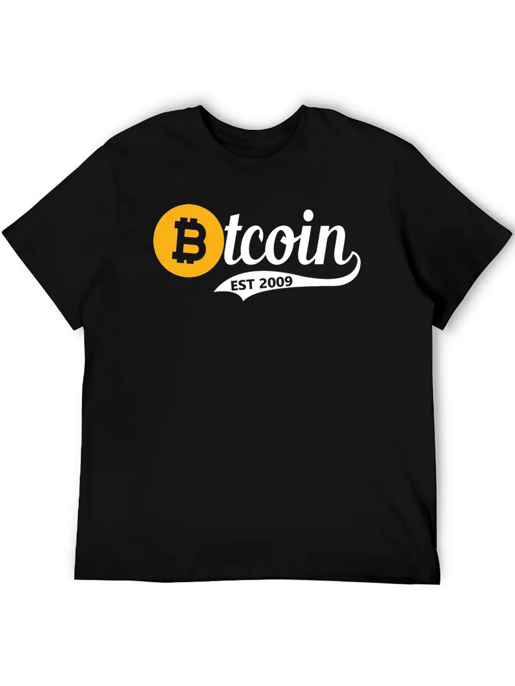Bitcoin Est 2009 - Btc Investor Trader Crypto Gift Unisex Casual T-Shirt – Clean Design For Daily Comfort