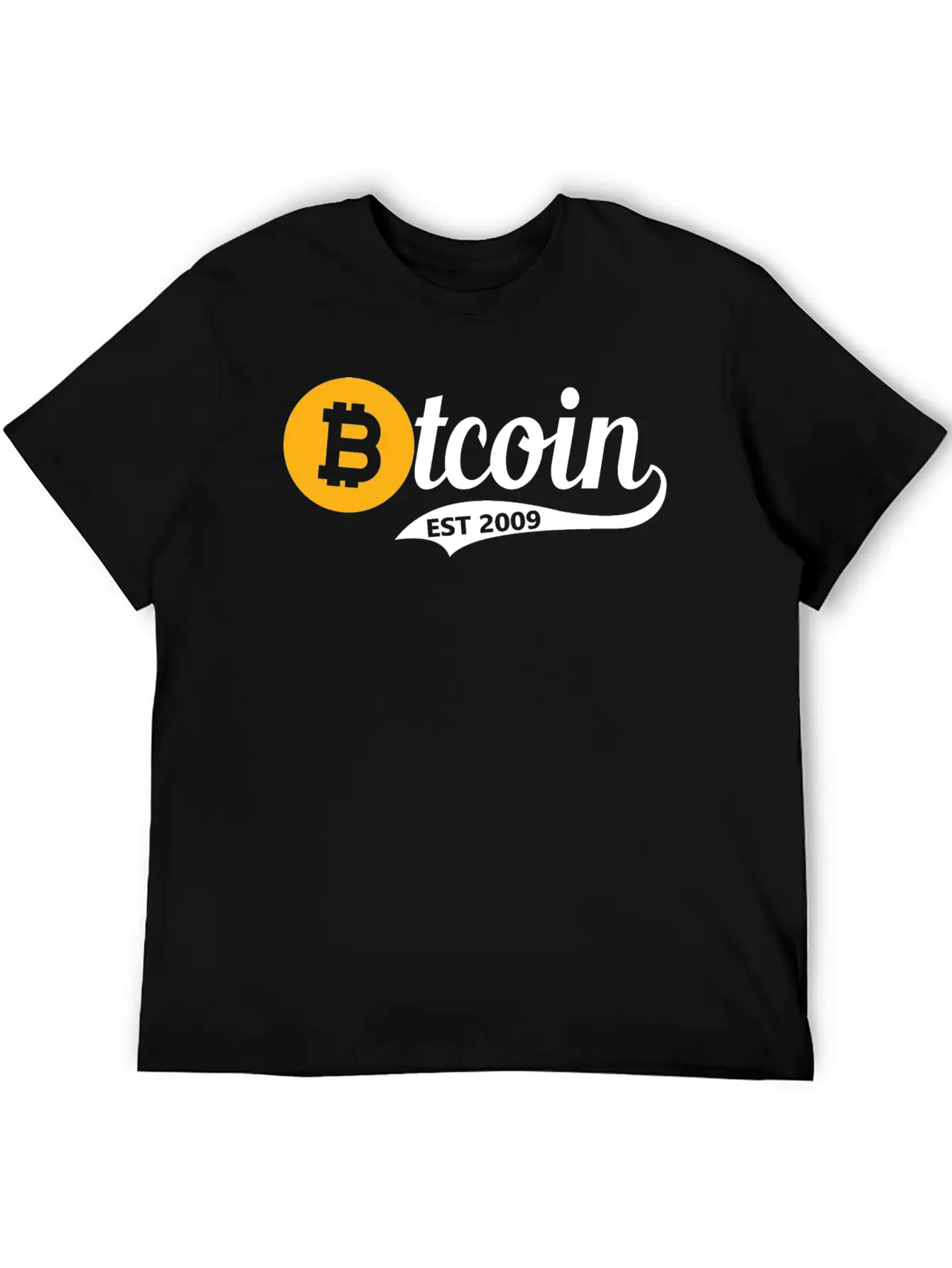 Bitcoin Est 2009 - Btc Investor Trader Crypto Gift Unisex Casual T-Shirt – Clean Design For Daily Comfort