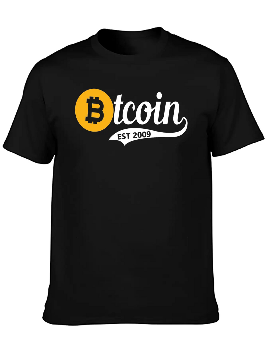 Bitcoin Est 2009 - Btc Investor Trader Crypto Gift Unisex Casual T-Shirt – Clean Design For Daily Comfort