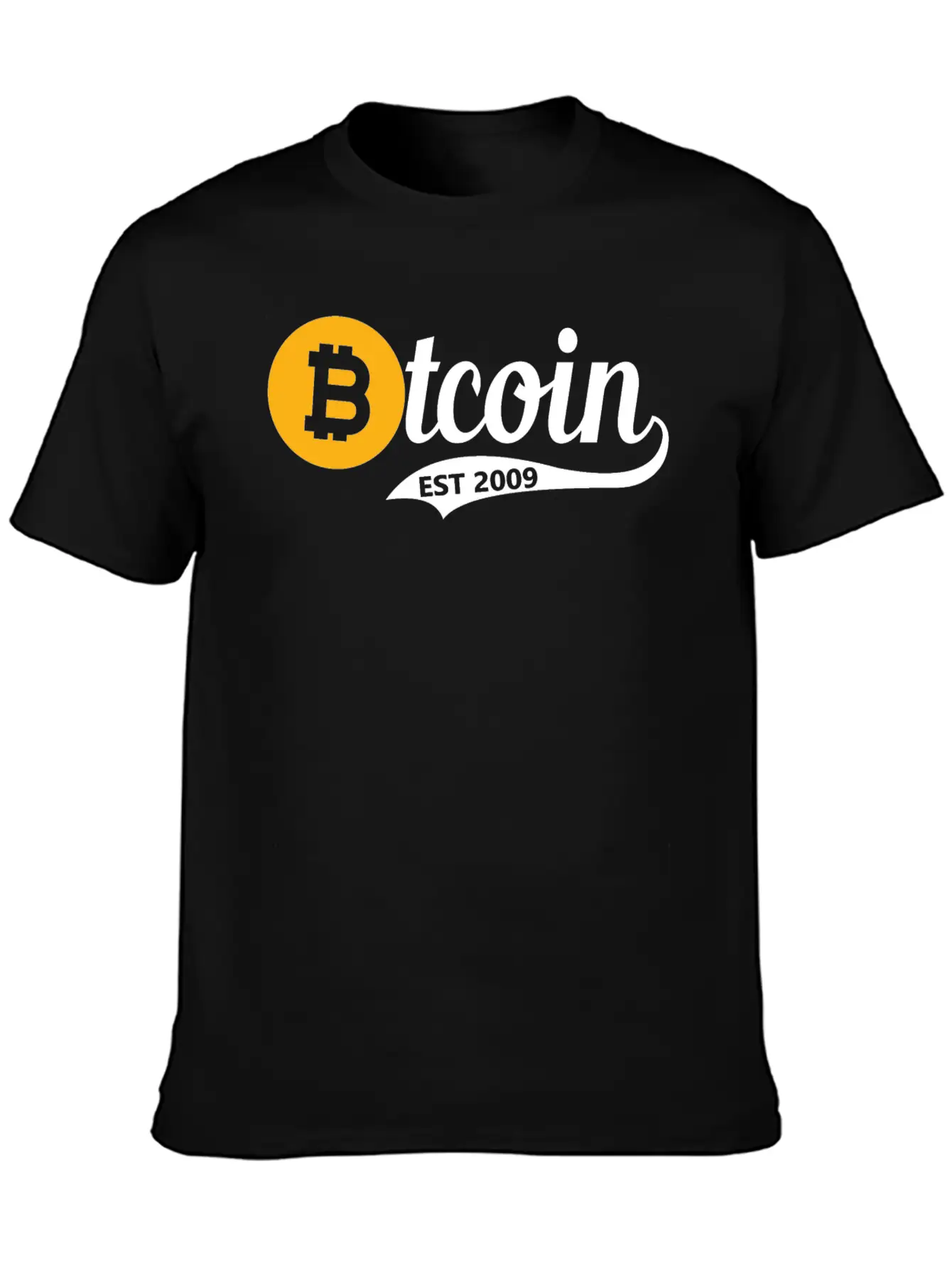 Bitcoin Est 2009 - Btc Investor Trader Crypto Gift Unisex Casual T-Shirt – Clean Design For Daily Comfort