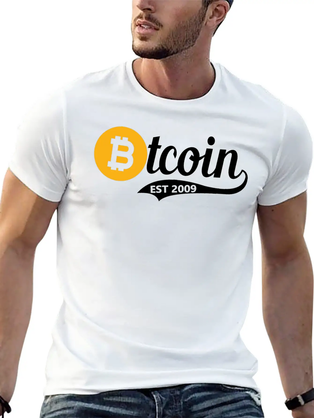 Bitcoin Est 2009 - Btc Investor Trader Crypto Gift Unisex Casual T-Shirt – Clean Design For Daily Comfort