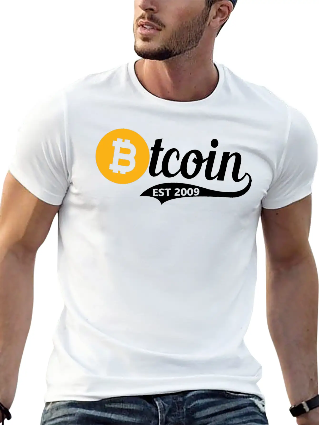 Bitcoin Est 2009 - Btc Investor Trader Crypto Gift Unisex Casual T-Shirt – Clean Design For Daily Comfort