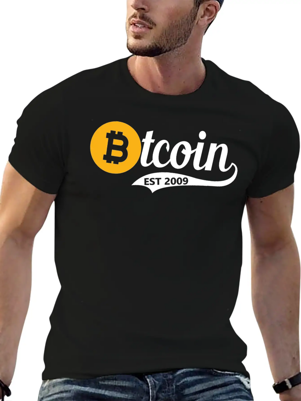 Bitcoin Est 2009 - Btc Investor Trader Crypto Gift Unisex Casual T-Shirt – Clean Design For Daily Comfort