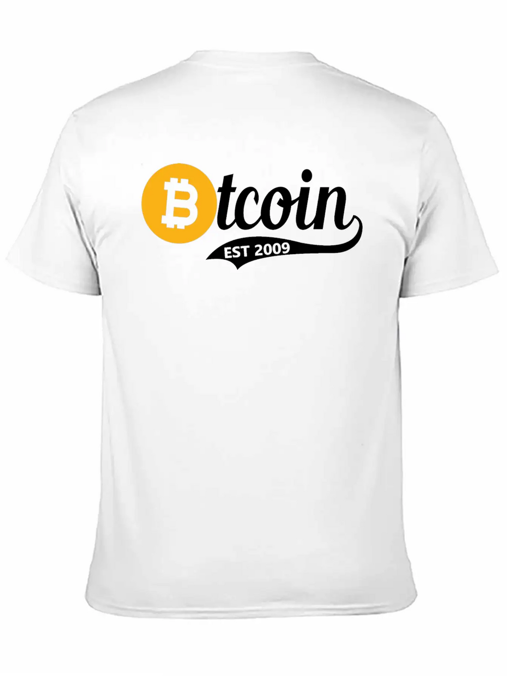 Bitcoin Est 2009 - Btc Investor Trader Crypto Gift Unisex Casual T-Shirt – Clean Design For Daily Comfort