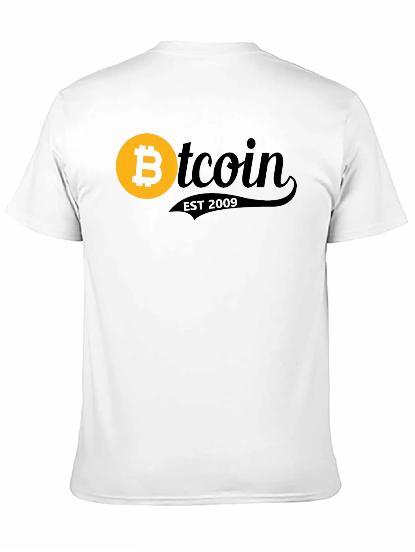 Bitcoin Est 2009 - Btc Investor Trader Crypto Gift Unisex Casual T-Shirt – Clean Design For Daily Comfort