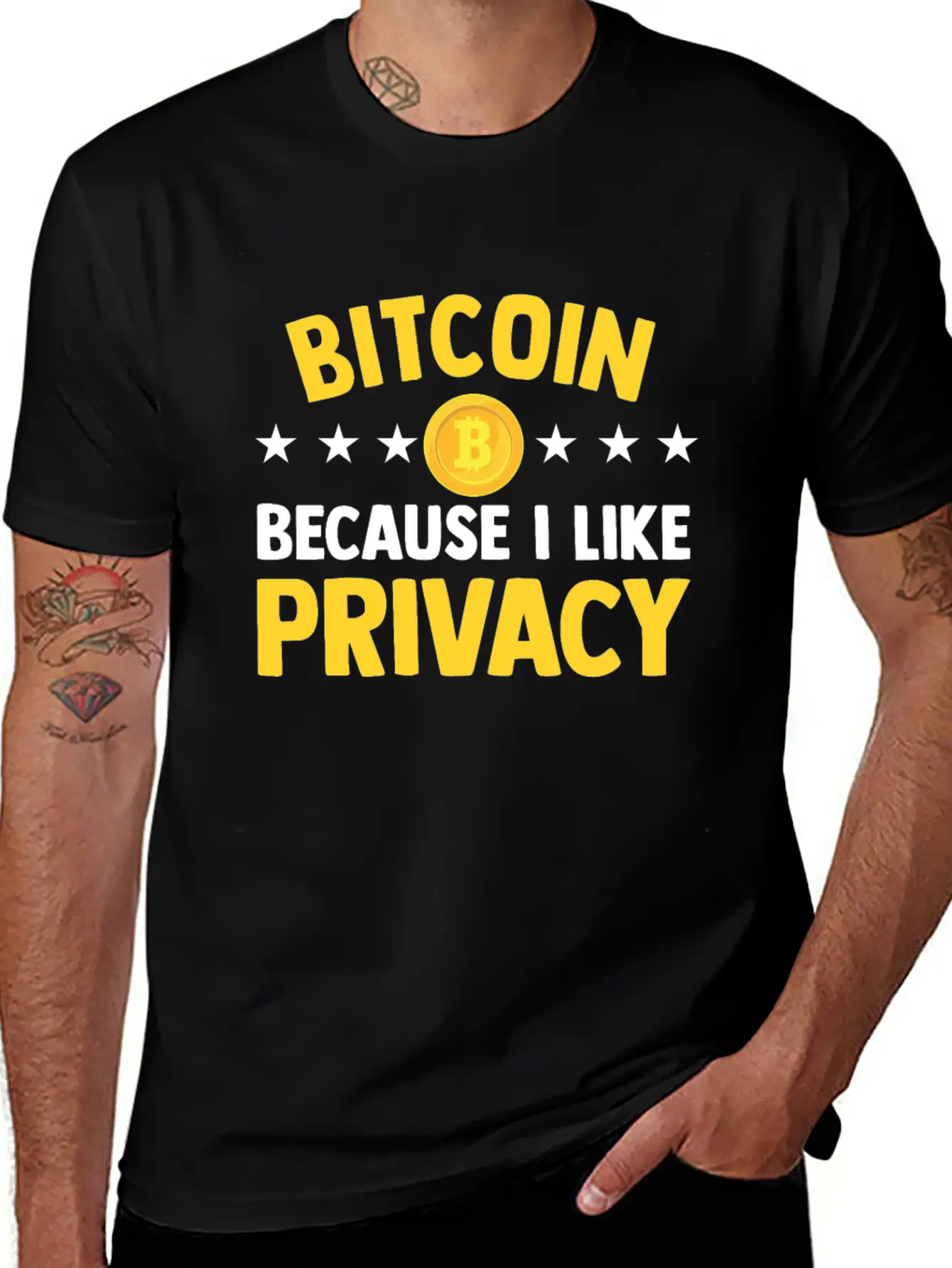 Bitcoin Exchange Blockchain Investment Currency Breathable Soft Cotton T-Shirt – Timeless Casual Look