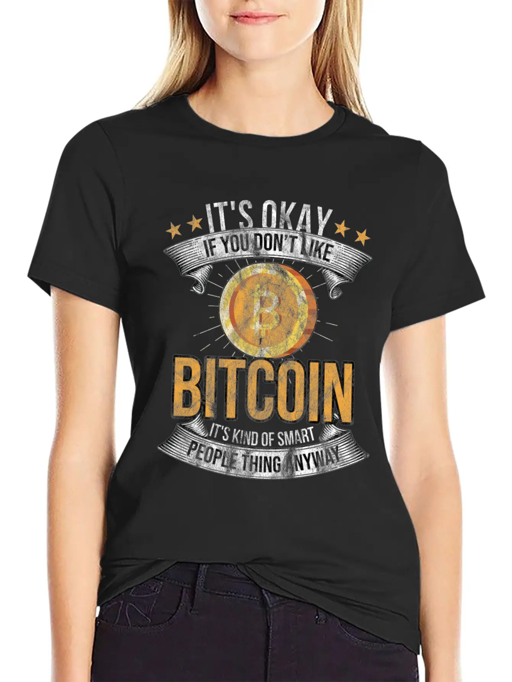 Bitcoin Exchange Blockchain Investment Currency Unisex Short Sleeve Soft Cotton T-Shirt – Casual Everyday Wear